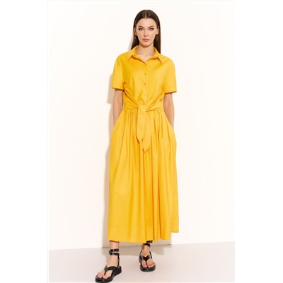 DiLiaFashion 0752 желтый, Блуза,  Юбка