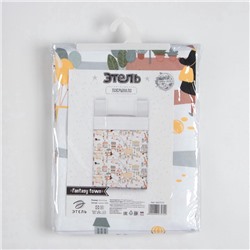 Покрывало 1.5-спальное «Этель» Fantasy town, 145×210 см, хлопок 100%