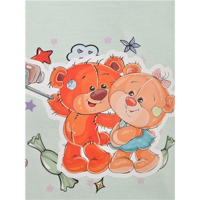 Кофта - салатовый, желтый цвет