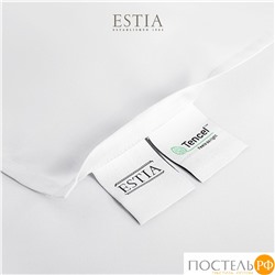 Estia ОРНЕЛЛА бел Простыня на резинке 180х200+30, 1пр.,тенсель