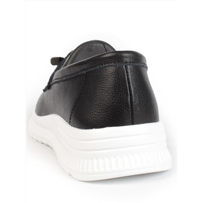 03-ZL-8861-1 BLACK Полуботинки женские (натуральная кожа)