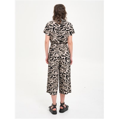 Комбинезон из вискозы с карманами