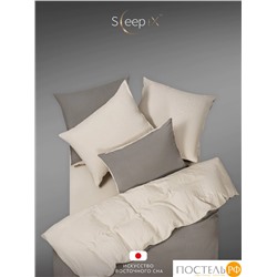 SleepiX ЮКО сер/св-беж КПБ 175х205-1/230х250-1/50х70-2/70х70-2, 6 пр., модал/бамбук