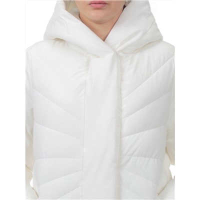 H265 WHITE Пальто зимнее облегченное женское (150 гр. холлофайбер)