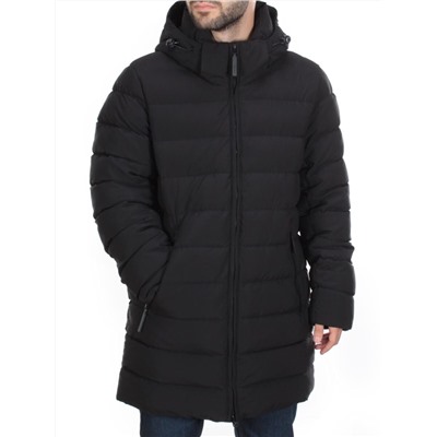 4012-L BLACK Куртка мужская зимняя ROMADA (200 гр. био-пух)