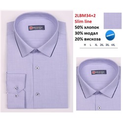 234+2*LBM Brostem рубашка мужская полуприталенная