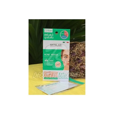 Лечебный пластырь для точечного лечения акне от Skynlab, Acne Patch 1 шт (10 пластырей)
