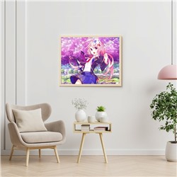 Картина по номерам 40×50 см «Весеннее аниме» 26 цветов