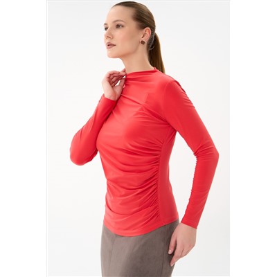 Лонгслив Нора (оранжевый)