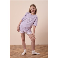 Пижама футболка и шорты М225126Псб