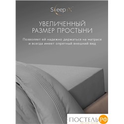 SleepiX МИОКО сер. КПБ 200х220-1/230х250-1/50х70-2 /70х70-2, 6пр, 70% бамб. / 30% хл.