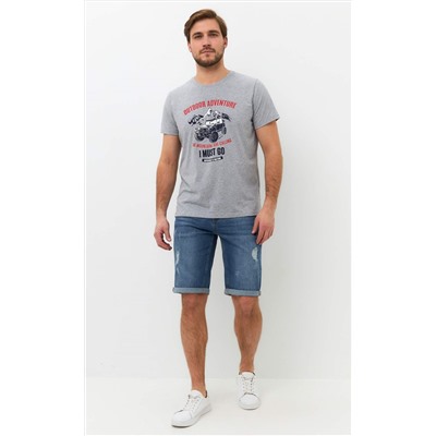 Футболка F511-06-881 grey melange