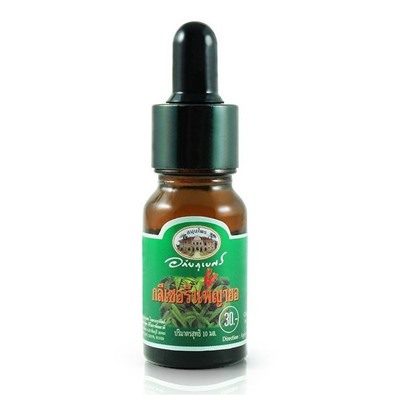Масло антибактериальное от герпеса с клинакантусом Payayor Abhaibhubejhr, 10 мл. Таиланд
