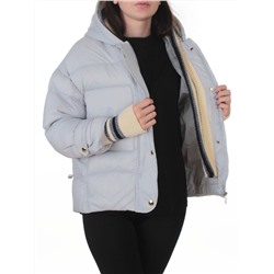 PE23-1 GRAY/LT. BLUE Куртка зимняя женская (150 гр. холлофайбер)