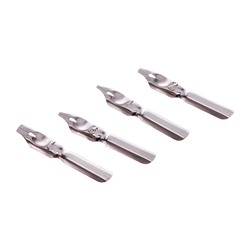 Набор для каллиграфии, перьевая и стеклянная ручка, чернила, подставка, перья 5 штук, чернильница