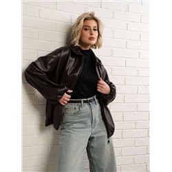 Куртка Поверь в мечту (коричневая) Б15155-7М