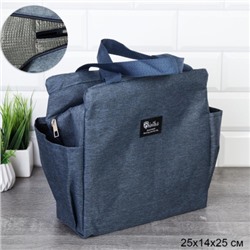 Сумка с эффектом сохранения холода, тепла/термосумка / DFB104blue /уп 100/ 25х14х25, 8,7 л