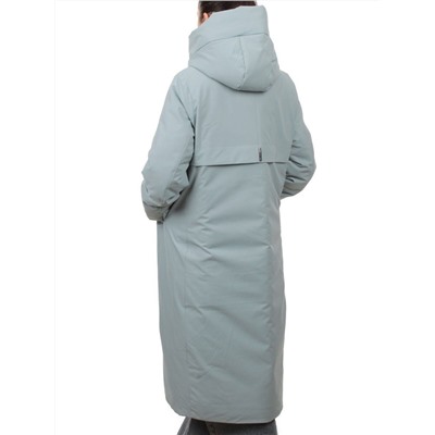H269 BLUE Пальто зимнее женское (170 гр. холлофайбер)