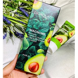 Пенка для умывания Bioaqua Niacinome Avocado Cleanser 100 гр