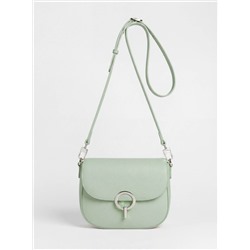 Женская кожаная сумка Richet 3292LN 760 Зеленый