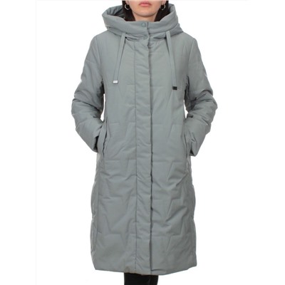 1120 GRAY Пальто зимнее облегченное женское (холлофайбер 150 гр.)