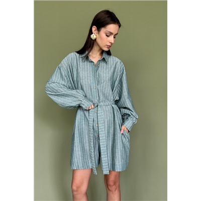 Комбинезон  MIX091/03/Зеленый, белый