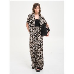 Блуза из вискозы с принтом