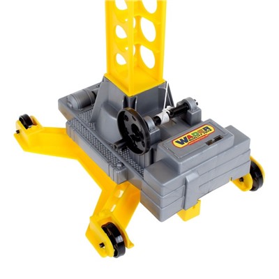 Башенный кран «Агат», на колёсиках