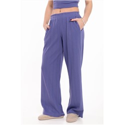 Брюки свободные из рибаны М325432с