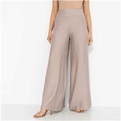 Брюки вискозные, Красиво жить (серебристо-розовые)