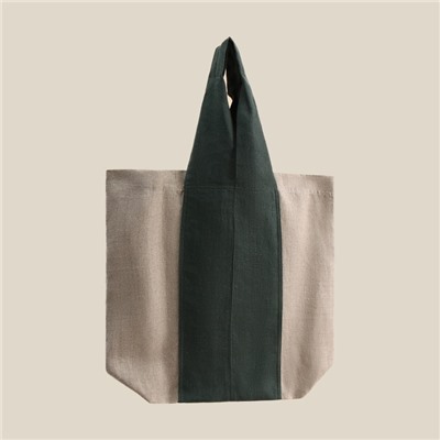 Сумка шоппер с ручками SL HOME Linen shopper, 50×50 см, 100% лён, 200 г/м2