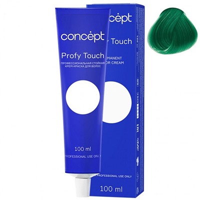 CONCEPT Profy Touch Стойкая крем-краска для волос 0.2 зеленый микстон 100 мл