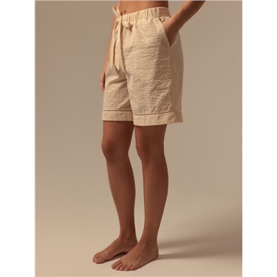 Шорты домашние женские SL Home Basic, бежевые