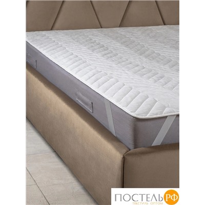 CASSIA КЛАУД СОФТ Стеганый Hамат-к 160х200, 1пр,хлопок-тик/микроволокно