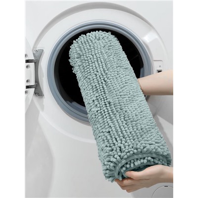 Коврик для дома LaDо́m, букли, плотность 1000 г, 50×80 см, мятный