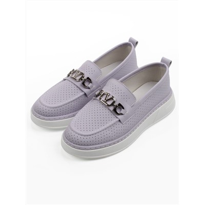 06-YE286-3 PURPLE Туфли женские (натуральная кожа)