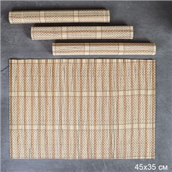 Салфетка для сервировки стола 4 штуки 35x45 см / А-1544 /уп 50/