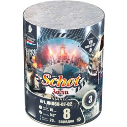 Фейерверк VH080-08-01 Залп / Schot (0,8" х 8)