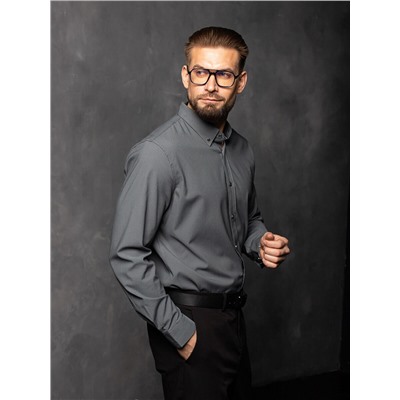 005J Мужская рубашка JenTa зеленая