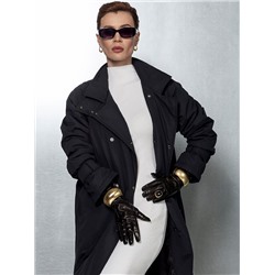 Плащ женский черный