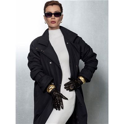 Плащ женский черный