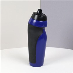 Бутылка спортивная EAZZZY для подвижных видов спорта синяя, 500 ML/уп100
