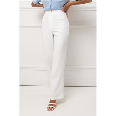 Брюки белые на каждый день Юлия №1