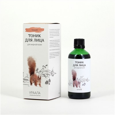 Тоник для жирной кожи лица МУМИЁ