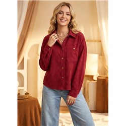 Джинсовая рубашка OVER SIZE (хлопок)