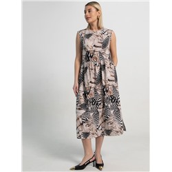 Платье Мелроз (бежевое) П15519-25М