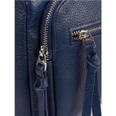 Женская кожаная сумка Richet 2670LN 846 Синий