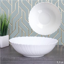 Набор суповых тарелок 4 штуки 980 мл Классика Богатырь / TW-80XN (WHITE) /уп 32/