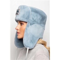 Ушанка Спорт Эко-Кролик 77-Небесный