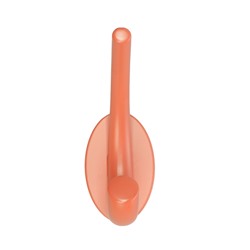 Крючок мебельный CAPPIO USUAL, двухрожковый, цвет кирпичный